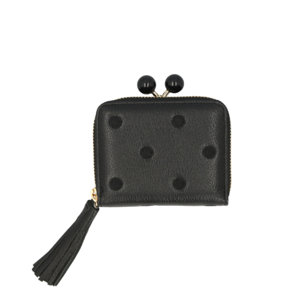 ペルケ perche ペルケ 財布 08-06-03563 通販 アクリル玉がま口ジャバラカードウォレット がま口財布 がま口 ウォレット 本革 やぎ レザーウォレット |  | 01