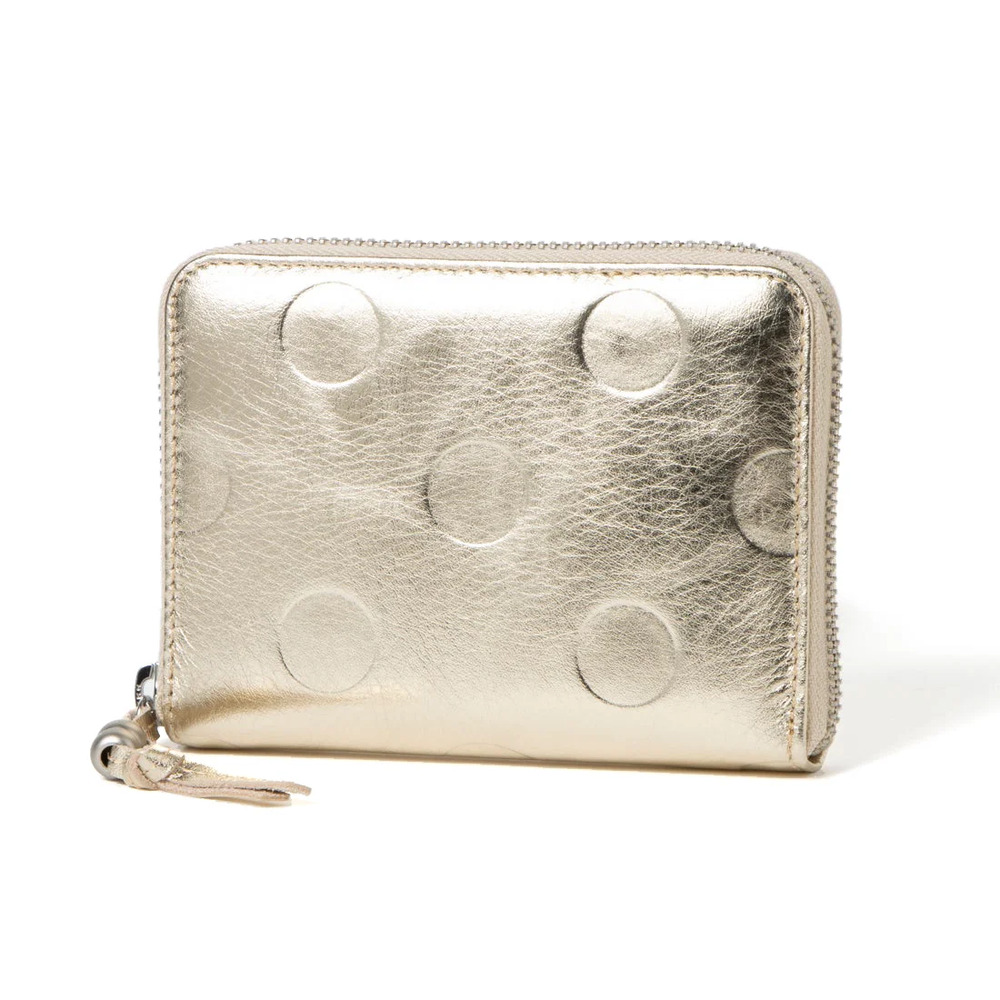 ペルケ 財布 perche 08-06-03730 通販 二つ折り財布 ブランド 二つ折り 折財布 お財布 レディース ラウンドファスナー おしゃれ シンプル 型押し ドット ペルケ | perche | 07