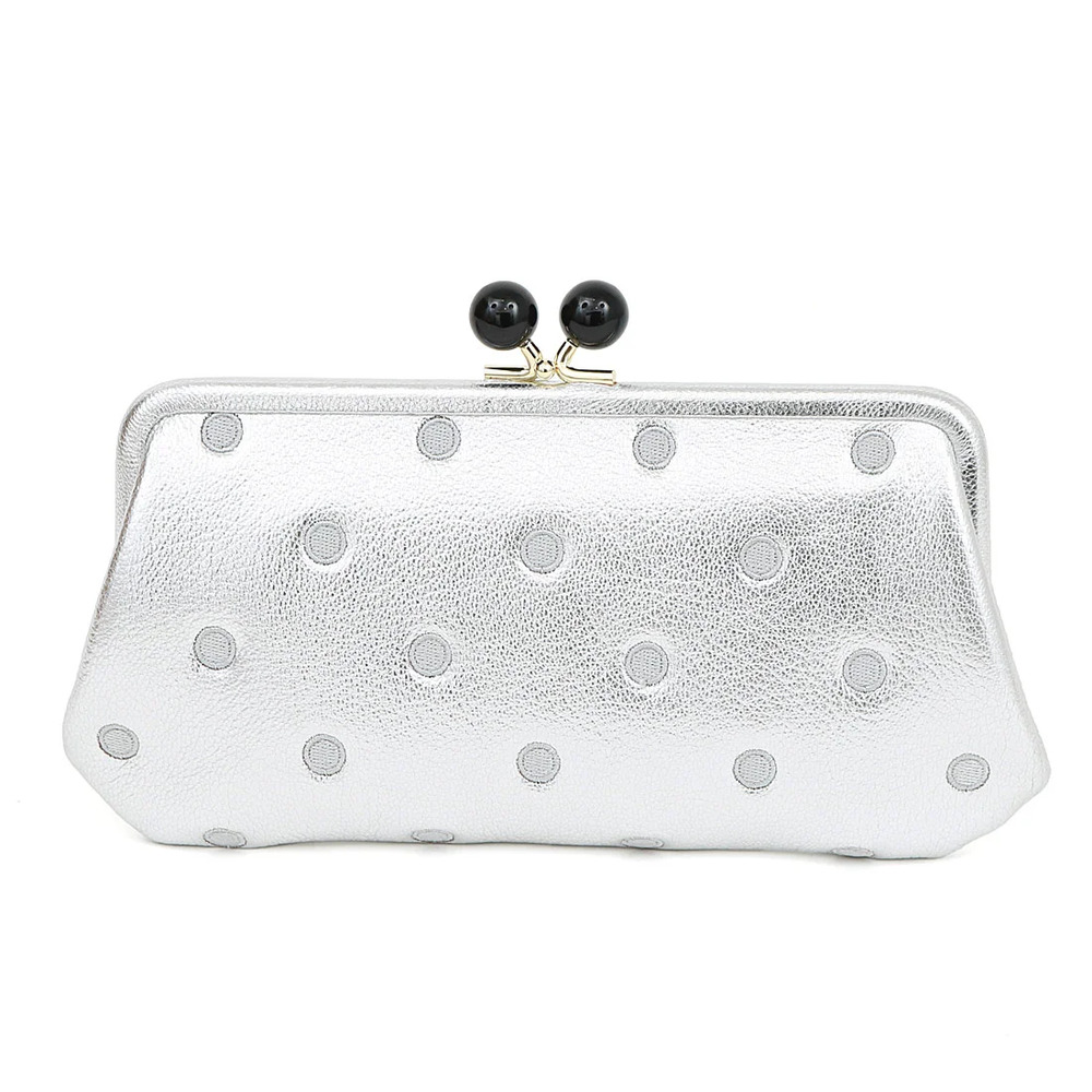 ペルケ 財布 perche 08-06-03161 通販 がま口 長財布 本革財布 がま口財布 がまぐち レディース 本革 レザー 山羊革 ブランド 大容量 カードがたくさん入る | perche | 12