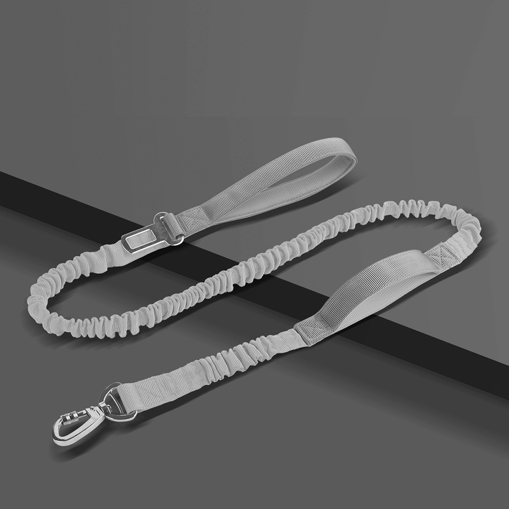 犬 通販犬 リード 散歩ひも シートベルト 綱 つな 散歩綱 犬用 ペット用 車用 弾力性 丈夫 ハンドル付き ナイロン 車用リード 飛び出し防止 安全ベルト 犬 | ブランド登録なし | 01