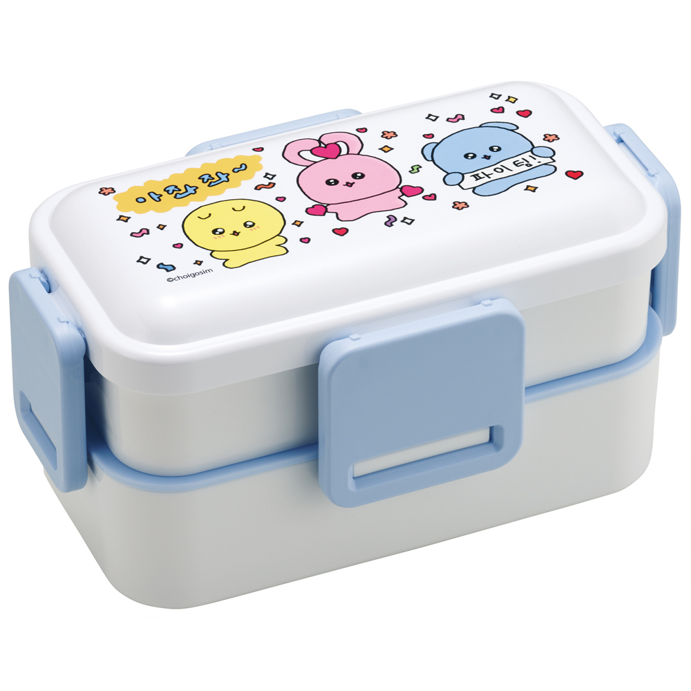 Skater スケーター 弁当箱 2段 ランチボックス キャラクター 通販 弁当 600ml ふわっと弁当箱 食洗機 電子レンジ レンジ 抗菌 仕切り スリム コンパクト | スケーター | 18