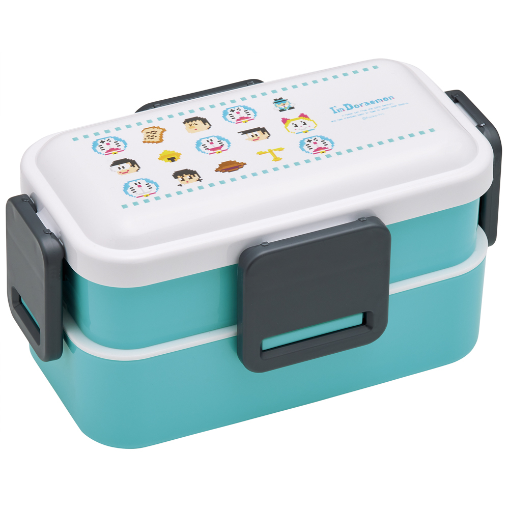 Skater スケーター 弁当箱 2段 ランチボックス キャラクター 通販 弁当 600ml ふわっと弁当箱 食洗機 電子レンジ レンジ 抗菌 仕切り スリム コンパクト | スケーター | 15