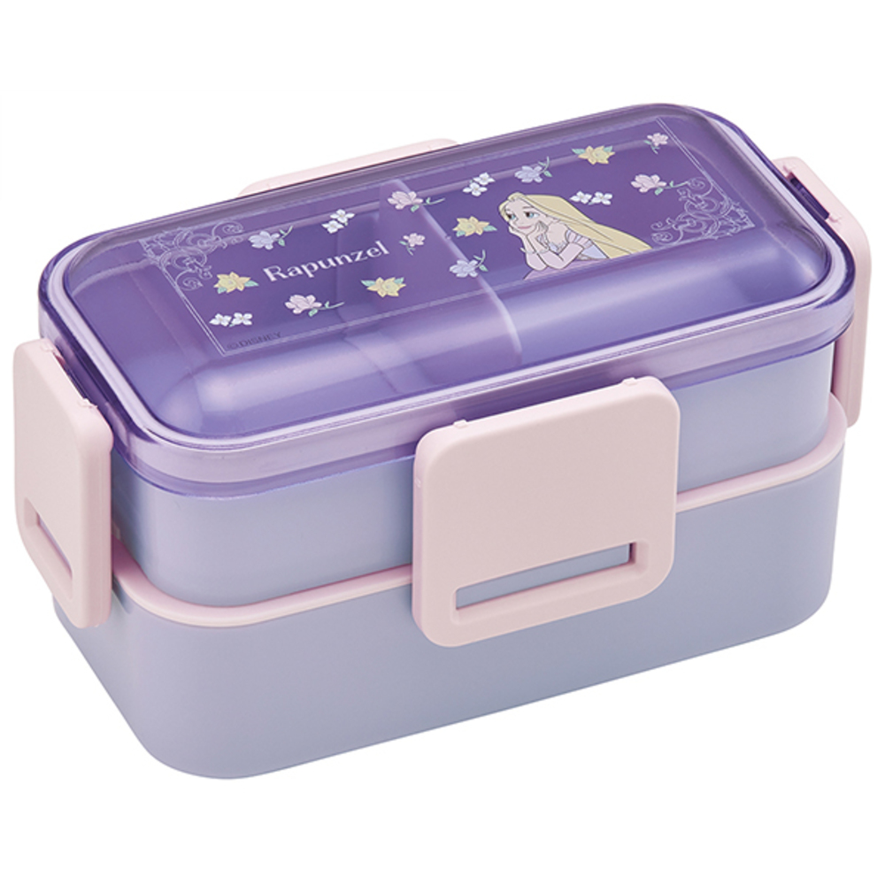 Skater スケーター 弁当箱 2段 ランチボックス キャラクター 通販 弁当 600ml ふわっと弁当箱 食洗機 電子レンジ レンジ 抗菌 仕切り スリム コンパクト | スケーター | 01