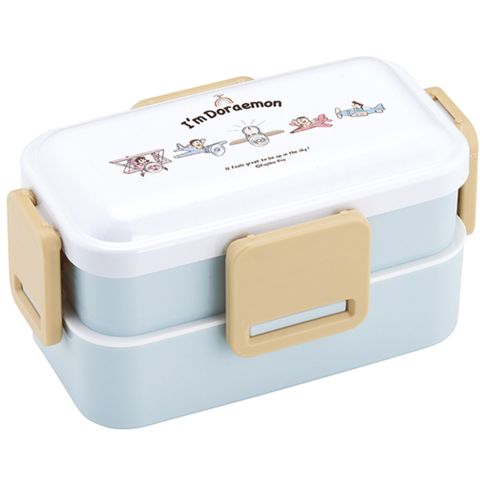 Skater スケーター 弁当箱 2段 ランチボックス キャラクター 弁当 600ml ふわっと弁当箱 かわいいランチボックス 食洗機