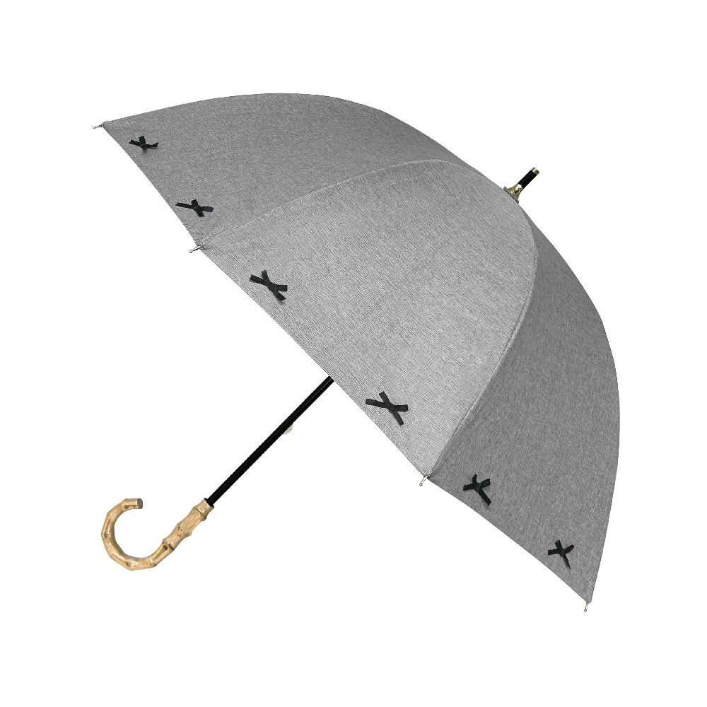 長傘 晴雨兼用 通販 pink trick ピンクトリック 日傘 フリル傘 ミニフリル傘 おしゃれ かわいい 竹製ハンドル 軽量 軽い 通勤 通学 大人 女性 持ち運び | pink trick | 05