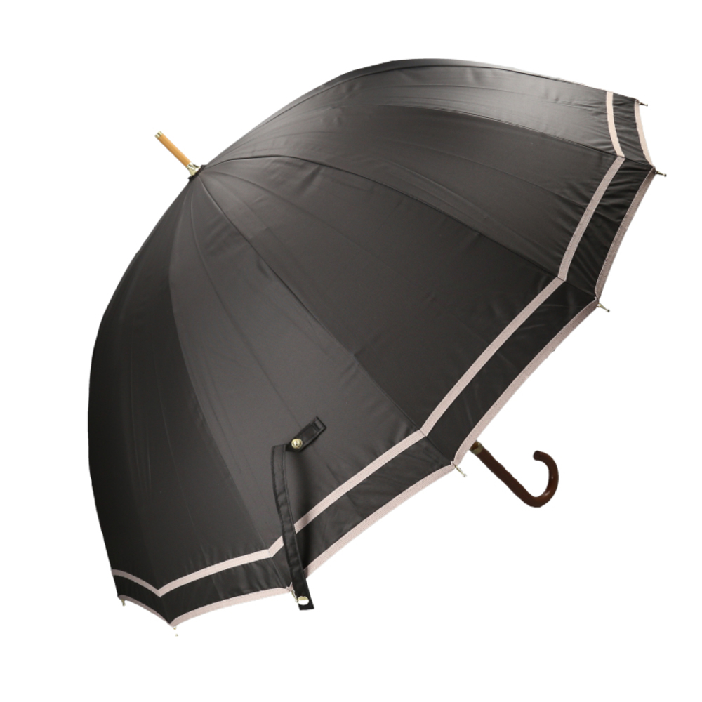 長傘 晴雨兼用 通販 pink trick ピンクトリック 日傘 16本骨傘 大きめ 丈夫 風に強い シンプル 軽い 軽量 おしゃれ かわいい 通勤 通学 可愛いシルエット |  | 04