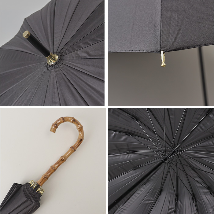 長傘 晴雨兼用 通販 pink trick ピンクトリック 日傘 16本骨傘 大きめ 丈夫 風に強い シンプル 軽い 軽量 おしゃれ かわいい 通勤 通学 可愛いシルエット |  | 13