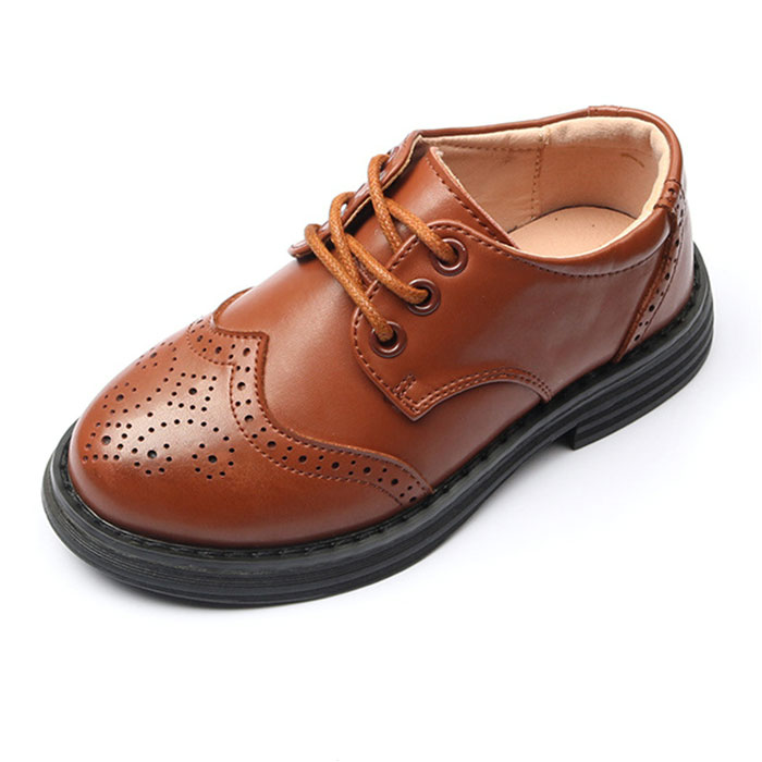 キッズ フォーマルシューズ 通販 靴 くつ シューズ 子供靴 ひも靴 ローファー 子ども こども 男の子 女の子 フォーマル フラット 革 シンプル 履きやすい キッズ | ブランド登録なし | 02