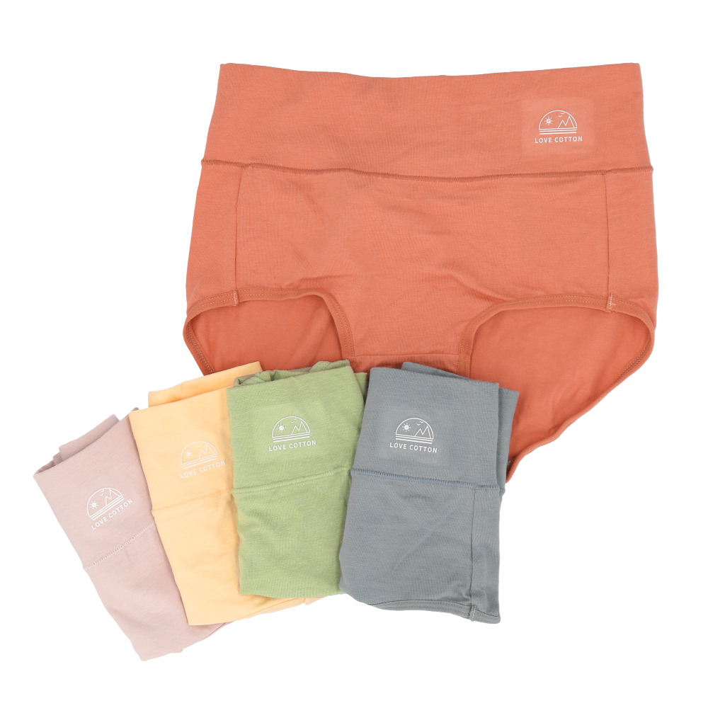 ショーツ 通販ショーツ レディース 深ばき セット 深ばきショーツ 5枚 パンツ 下着 女性 深め お腹 深履きショーツ ハイウエストショーツ 深履き  ショーツ | ブランド登録なし | 01