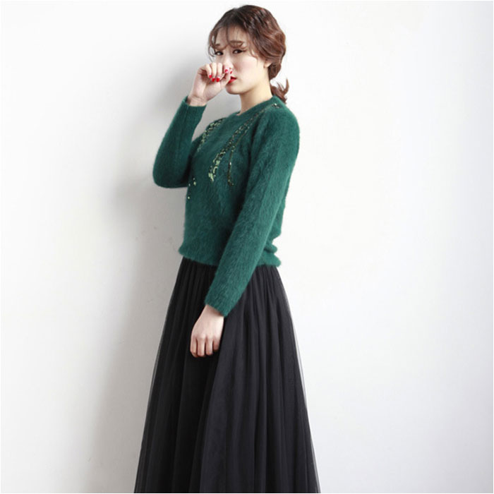 チュールスカート レディース 通販 チュチュスカート ロングスカート ミモレ丈スカート スカート メッシュロングスカート ロング丈 シンプル チュールスカート |  | 02