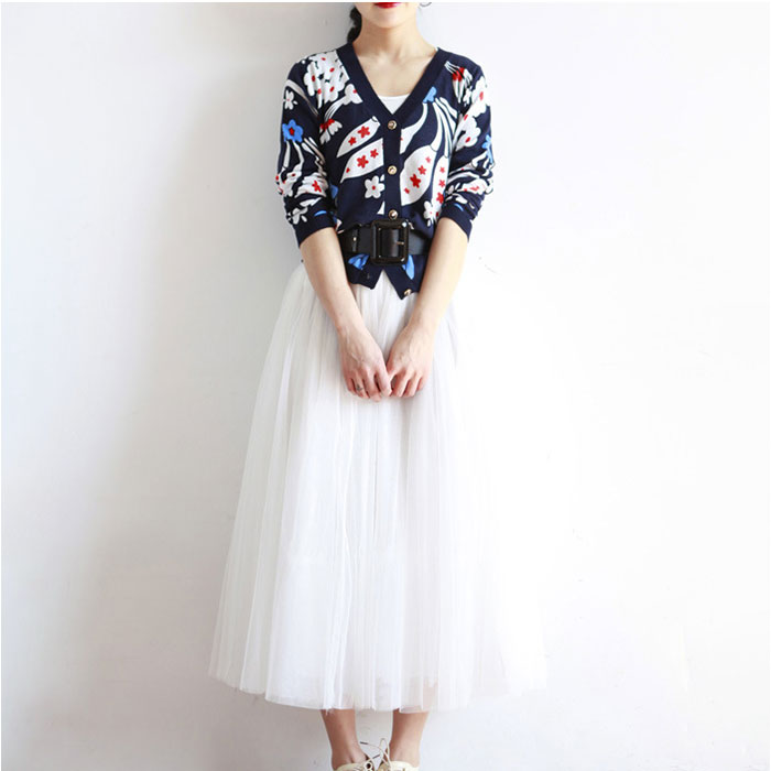 チュールスカート レディース 通販 チュチュスカート ロングスカート ミモレ丈スカート スカート メッシュロングスカート ロング丈 シンプル チュールスカート |  | 05