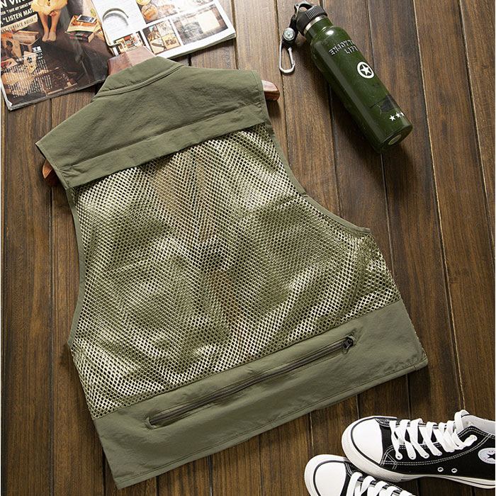 フィッシングベスト メッシュ 通販 ベスト 釣り メッシュベスト メンズ 夏用ベスト チョッキ ミリタリー アウトドアウェア トップス フィッシングベスト |  | 12