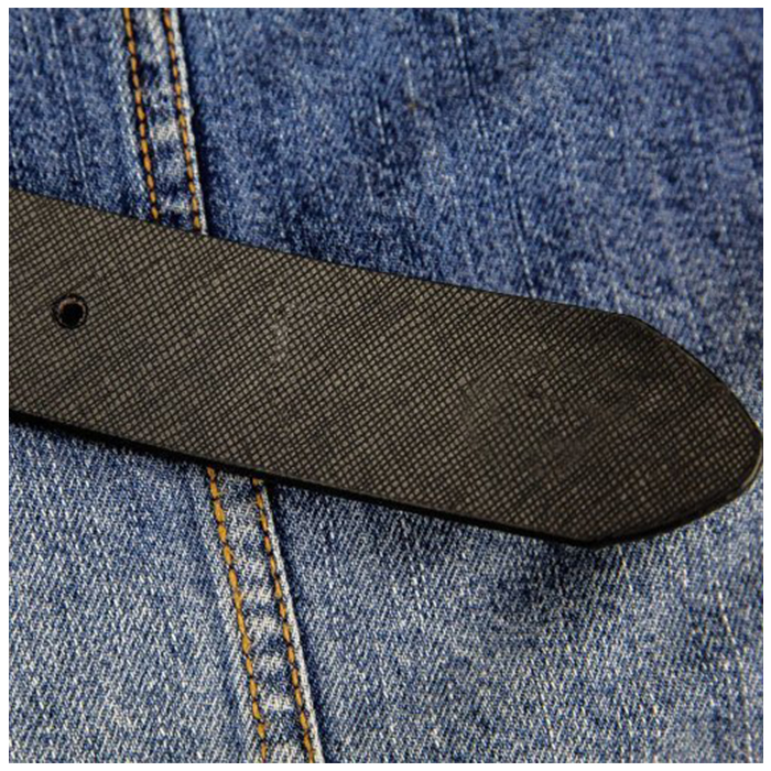 ベルト メンズ カジュアル 通販 レザーベルト 合皮 革 レザー ライン入り サイズ調整可能 ロング 大きいサイズ 通勤 通学 結婚式 ビジネス 学生 高校生 ベルト | ブランド登録なし | 10