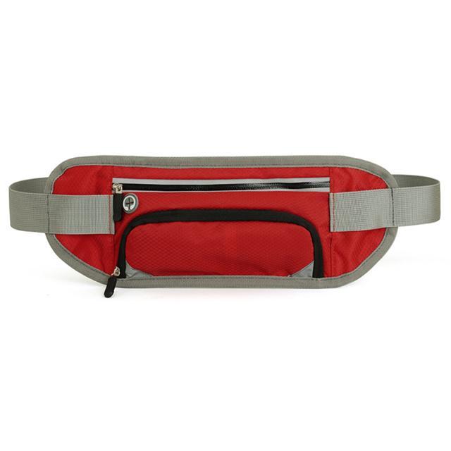 ランニングポーチ スマホ 通販 ランニング ウエストポーチ ウエストバック ウエストバッグ 薄い ジョギング ポーチ バッグ 小さい メンズ ランニングポーチ | ブランド登録なし | 01