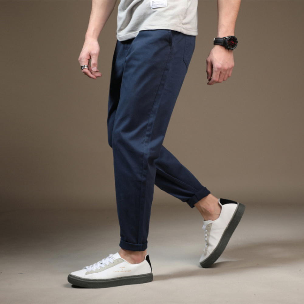 チノパン メンズ 通販 テーパードパンツ スリムパンツ パンツ ズボン カジュアルパンツ 長ズボン スリム ストレッチ 伸縮性 無地 シンプル カジュアル チノパン | BACKYARD FAMILY | 03