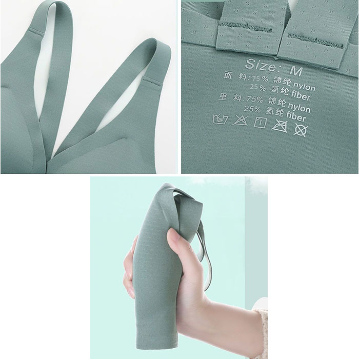 ナイトブラ ノンワイヤー フロントホック レディース 通販 ナイト ブラ ブラジャー ノンワイヤーブラ 前開きブラ 補正下着 ランジェリー 育乳ブラ  ナイトブラ |  | 12