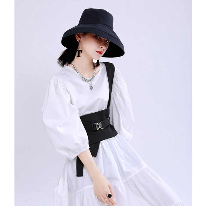 コルセット ベルト レディース 通販 イレギュラーヘム おしゃれ 太ベルト 重ね着 太いベルト モード系 原宿系 ファッション クール ワイルド コルセット |  | 04