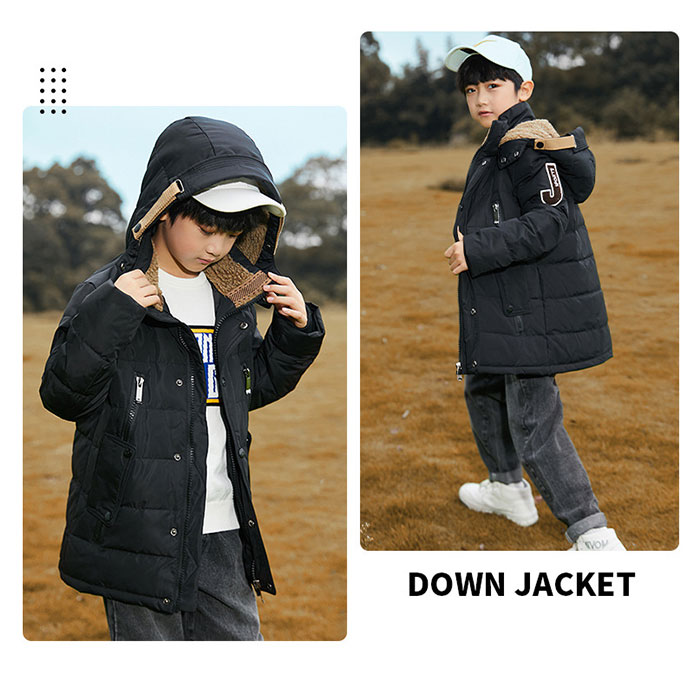 ダウンコート 子供服 キッズ 通販 アウター 防寒 ダウン 男の子 ボーイズ 子供 こども ジュニア コート 冬用 ジャケット おしゃれ オシャレ ダウンコート | ブランド登録なし | 02