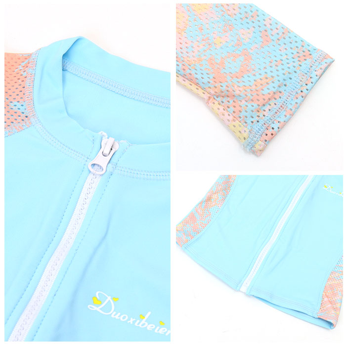 キッズ 通販キッズ 水着 2点セット 女の子 上下セット スクール水着 セパレート タンキニ キッズ水着 ラッシュガード 女の子用 子供 キッズ 動きやすい  キッズ | ブランド登録なし | 15