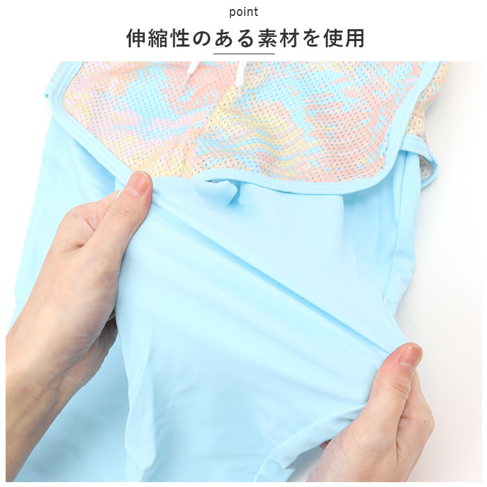 キッズ 通販キッズ 水着 2点セット 女の子 上下セット スクール水着 セパレート タンキニ キッズ水着 ラッシュガード 女の子用 子供 キッズ 動きやすい  キッズ | ブランド登録なし | 17