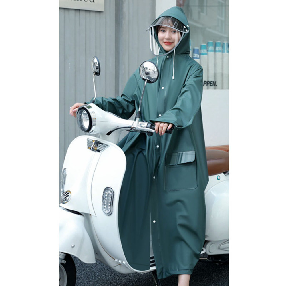 レインコート 通販レインコート 自転車 ポンチョ スクーター レインポンチョ 二重ツバ付き バイクポンチョ レインウェア レインウエア レインコート | ブランド登録なし | 03