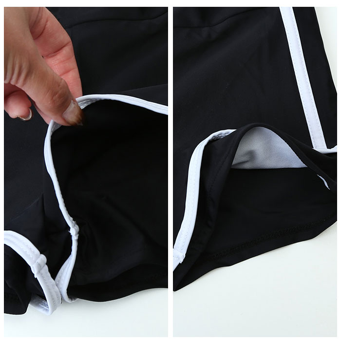 キッズ 通販キッズ 水着 女の子 ラッシュガード 上下セット 上下 半袖 ショートパンツ セパレート スクール水着 キッズ水着 スポーティ水着 スイムウェア キッズ | ブランド登録なし | 14