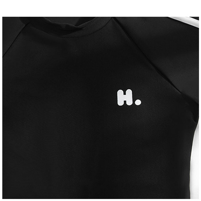 キッズ 通販キッズ 水着 女の子 ラッシュガード 上下セット 上下 半袖 ショートパンツ セパレート スクール水着 キッズ水着 スポーティ水着 スイムウェア キッズ | ブランド登録なし | 09