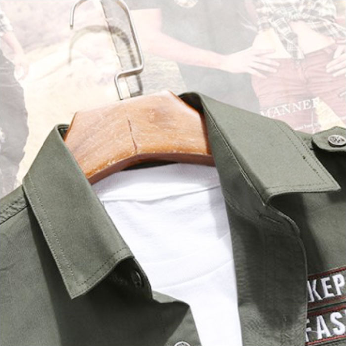 ミリタリーシャツ メンズ 通販 シャツ カジュアルシャツ 長袖 ミリタリー ジャケット メンズシャツ 長袖シャツ ワークシャツ 羽織り ミリタリーシャツ |  | 07