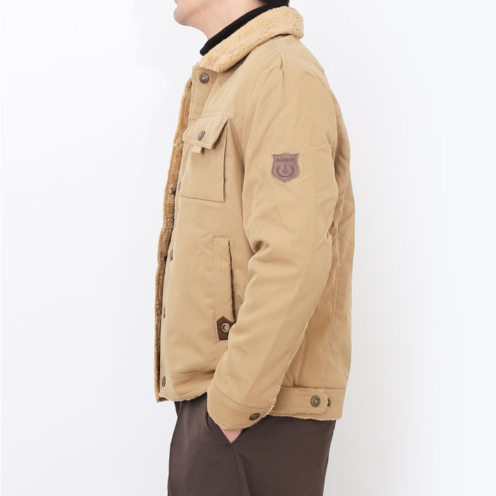 ミリタリージャケット メンズ 通販 デッキジャケット フライトジャケット ボアブルゾン ジャケット ブルゾン 羽織 羽織り 作業服 上着 ミリタリージャケット |  | 04