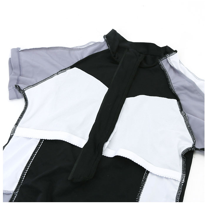 キッズ 通販キッズ 水着 2点セット 女の子 上下セット スクール水着 セパレート タンキニ 半袖 ラッシュガード ショートパンツ 子供 キッズ 動きやすい  キッズ | ブランド登録なし | 13