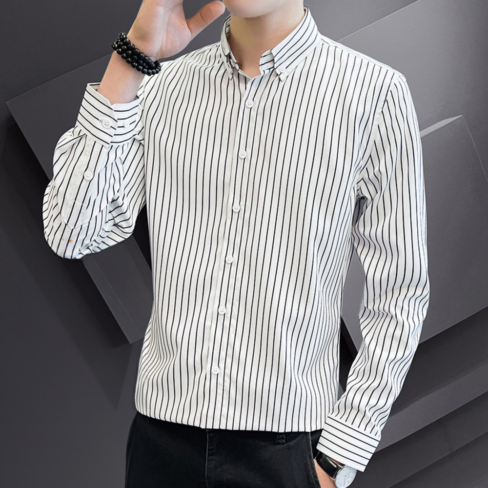 BACKYARD FAMILY（バックヤードファミリー） ストライプシャツ メンズ