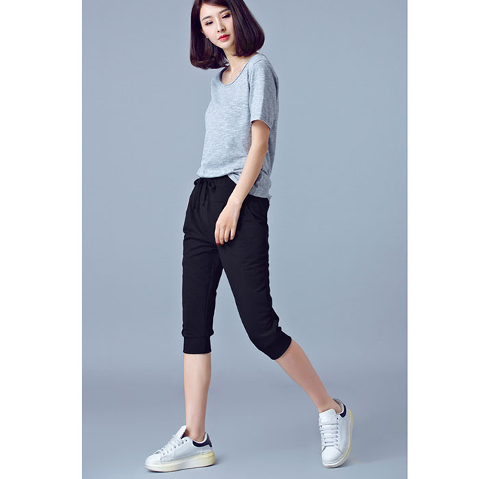 ジャージ パンツ レディース 通販 下 ボトムス 膝丈 ズボン ハーフパンツ ヨガパンツ スポーツ フィットネス スポーツウェア ジムウェア ルームウェア ジャージ |  | 02