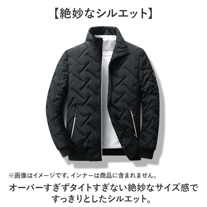 中綿 ジャケット キルティング メンズ 通販 中綿ジャケット 厚手ジャケット ブルゾン 羽織 羽織り 作業服 上着 防寒着 防寒 厚手 フルジップ あったか 中綿 |  | 07
