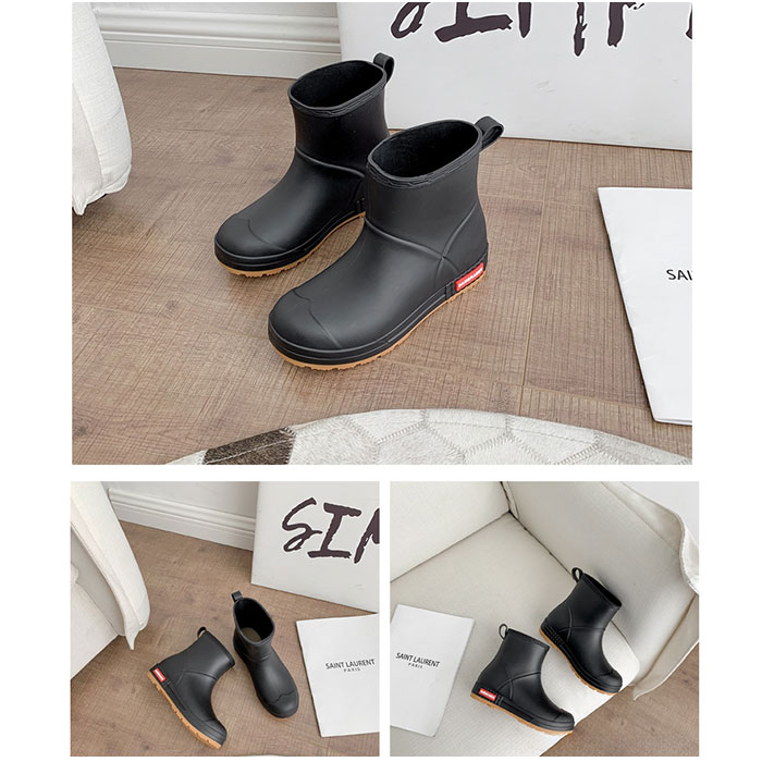 レインブーツ レディース ショート 通販 ウォーターブーツ 長靴 雨靴 防水シューズ ラバーシューズ ショートブーツ 滑り止め 防水性 男女兼用 レインブーツ |  | 15