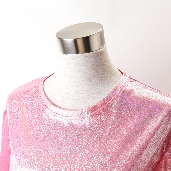 ラメTシャツ 半袖 ダンス衣装 通販 ラメtシャツ tシャツ Tシャツ レディースTシャツ レディースtシャツ 衣装 カットソー ラメ きらきら ラメTシャツ | BACKYARD FAMILY | 12