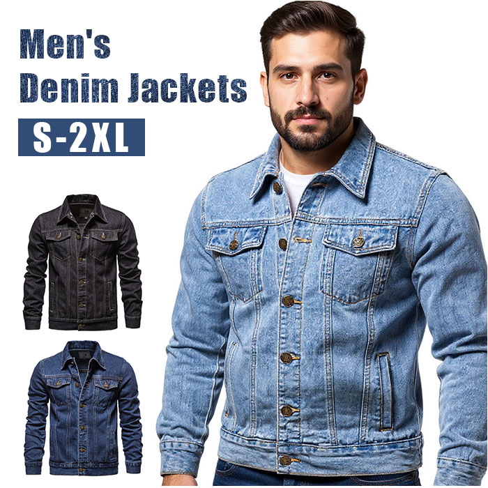 ジージャン メンズ デニムジャケット 通販 デニム ジャケット カジュアル ジャケットメンズ アウター おしゃれ メンズジャケット Gジャン ブルゾン ジージャン | 