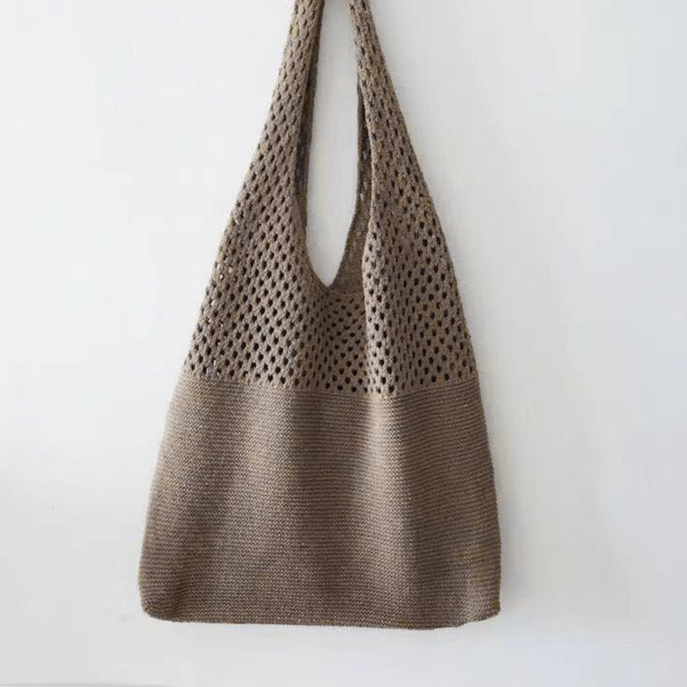 レディース 通販レディース バッグ 夏 トート 編みバッグ トートバッグ 夏バッグ 手提げ メッシュバッグ エコバッグ ネット サマーニット 可愛い  レディース | ブランド登録なし | 09