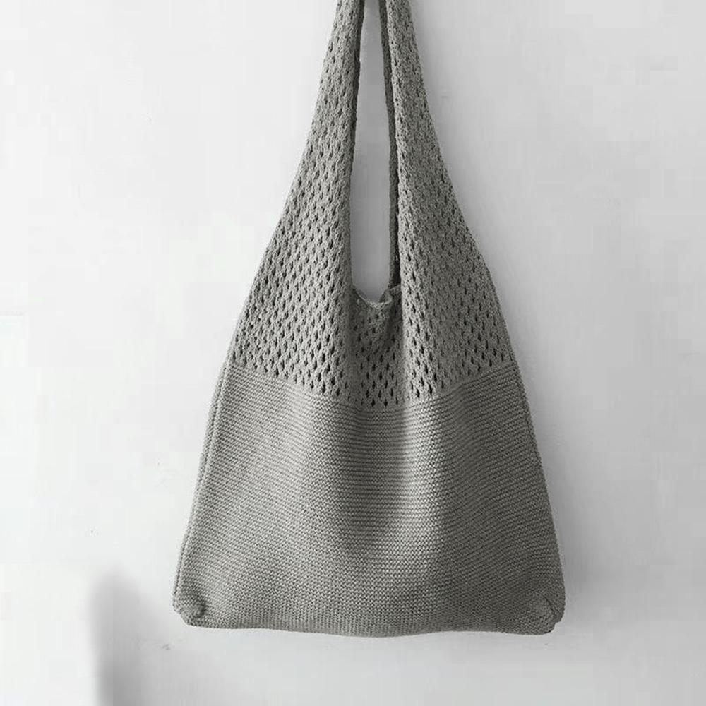 レディース 通販レディース バッグ 夏 トート 編みバッグ トートバッグ 夏バッグ 手提げ メッシュバッグ エコバッグ ネット サマーニット 可愛い  レディース | ブランド登録なし | 10