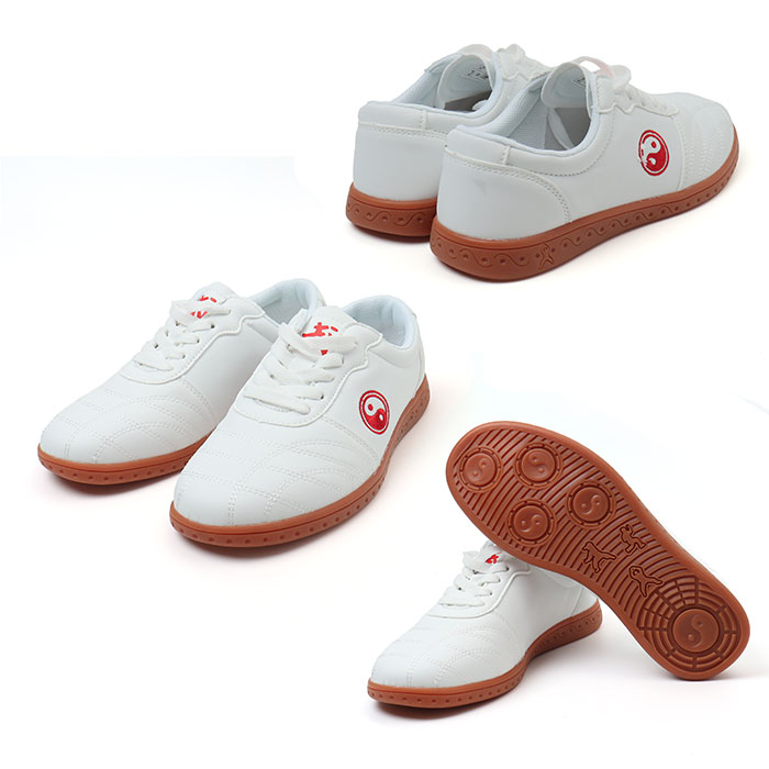 太極拳 シューズ 通販 太極拳靴 カンフーシューズ スポーツショーズ スニーカー くつ クツ 功夫靴 運動靴 軽量 通気性 レースアップ 疲れにくい シンプル 太極拳 |  | 17