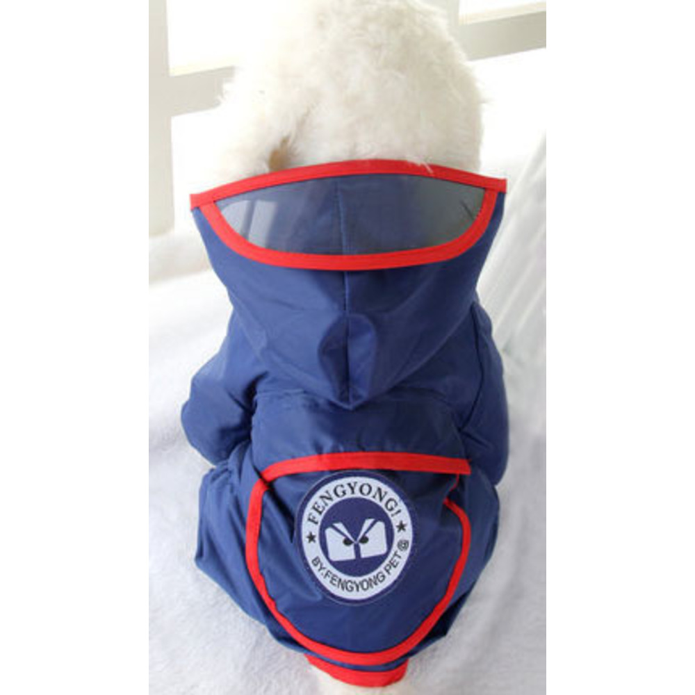 犬 レインコート 通販 パーカー カッパ ポンチョ フード付き レインポンチョ ペット服 ドッグウェア ペットウェア 犬用 お出かけ お散歩 雨 イヌ いぬ | ブランド登録なし | 01