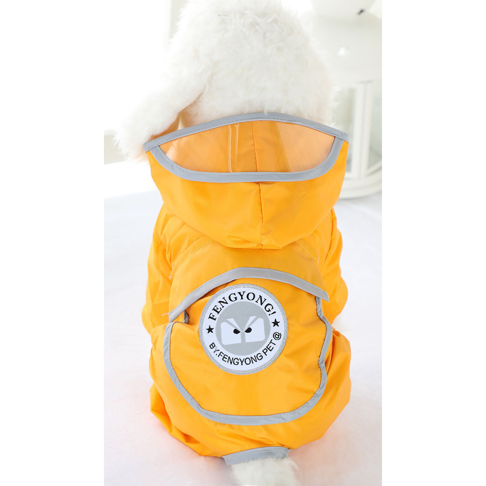 犬 レインコート 通販 パーカー カッパ ポンチョ フード付き レインポンチョ ペット服 ドッグウェア ペットウェア 犬用 お出かけ お散歩 雨 イヌ いぬ | ブランド登録なし | 04