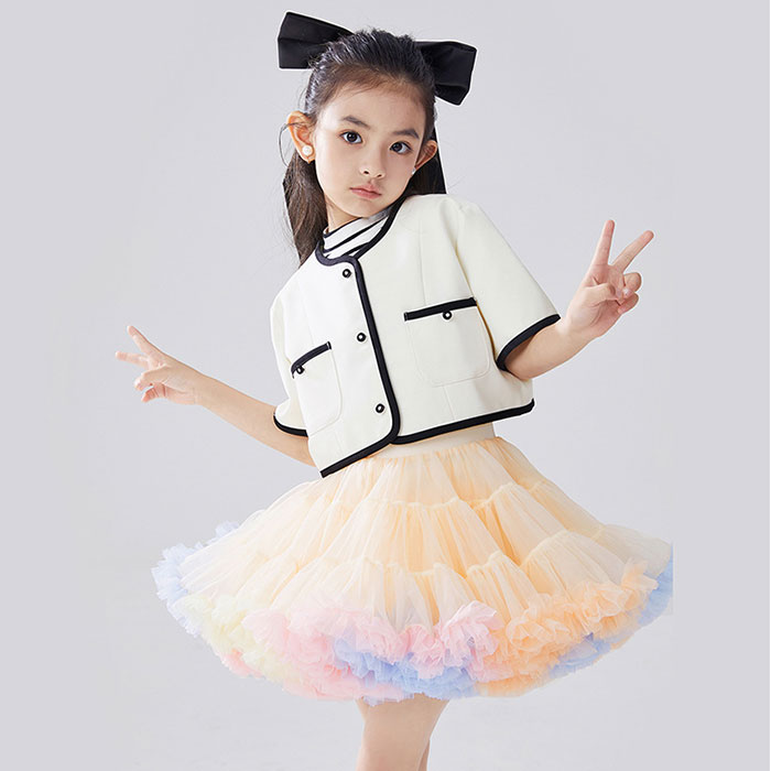 チュチュ スカート 女の子 通販 パニエ キッズ ドレス 衣装 ダンス衣装 子供服 子ども服 ガール 発表会 可愛い おしゃれ かわいい オシャレ 入園式 チュチュ |  | 02