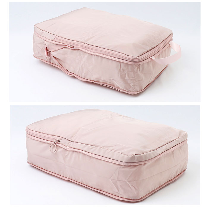 トラベルポーチ 圧縮 セット 2個 Mサイズ 通販 トラベルバッグ トラベルバック トラベル ポーチ 圧縮袋 圧縮バッグ 収納ポーチ 衣類 整理 収納 トラベルポーチ | BACKYARD FAMILY | 11