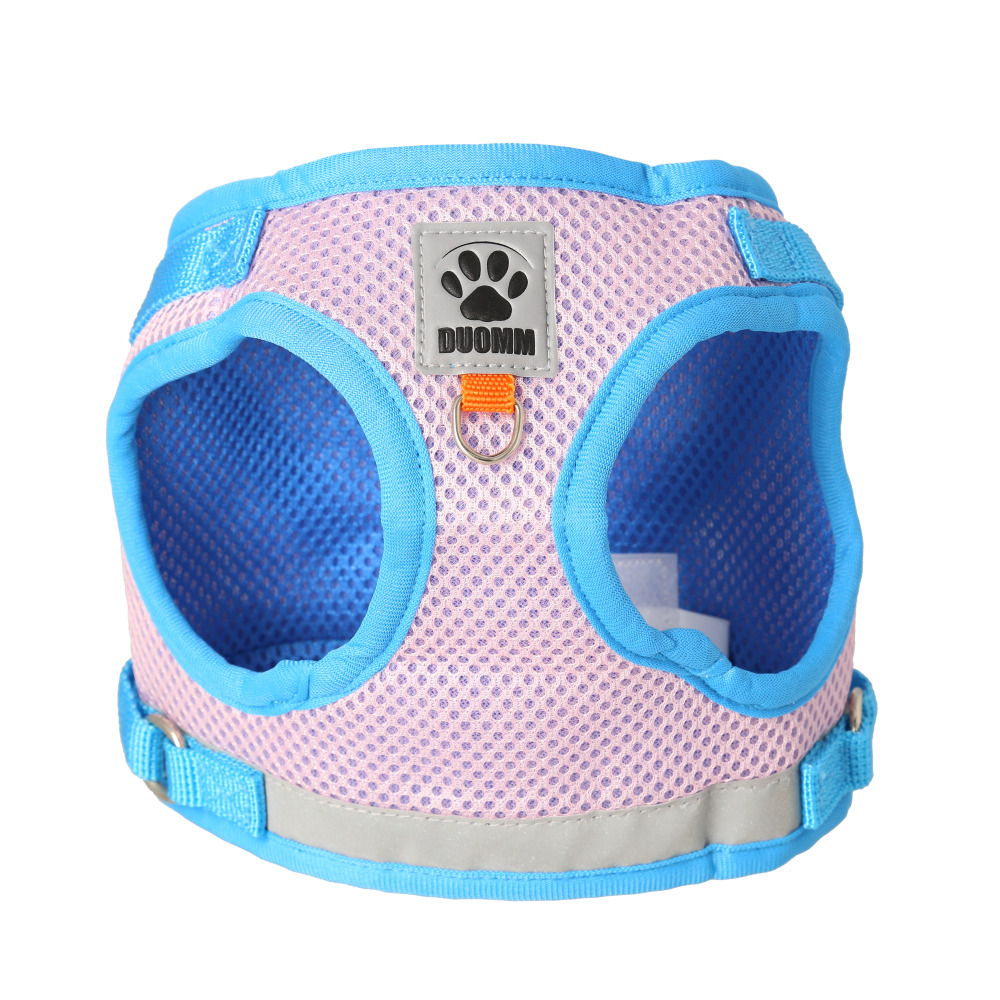 犬 リード ハーネス 通販 胴輪 リードセット セット ショルダーハーネス ハーネスリード 通気性 メッシュ 調節可能 バイカラー ツートンカラー 小型犬 犬 |  | 02