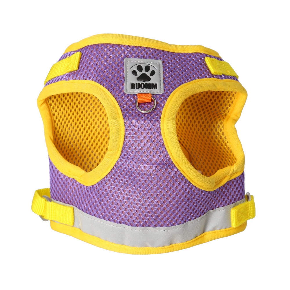 犬 リード ハーネス 通販 胴輪 リードセット セット ショルダーハーネス ハーネスリード 通気性 メッシュ 調節可能 バイカラー ツートンカラー 小型犬 犬 |  | 04