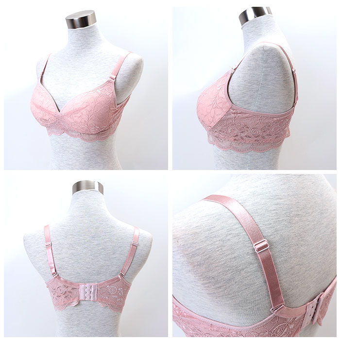 シルク 通販シルク ノンワイヤー ブラ ブラジャー シルクブラ 下着 総レース レース ワイヤーレス 肌に優しい セクシー キュート 絹 ストレスフリー シルク | ブランド登録なし | 09