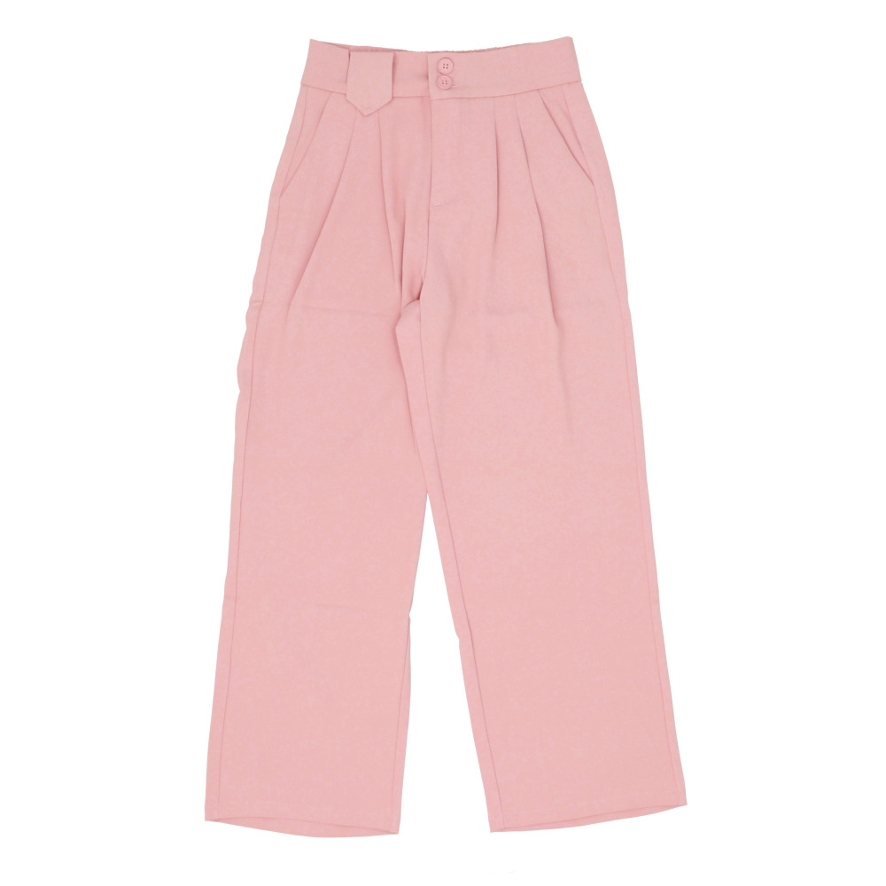 パンツ レディース きれいめ 通販 ストレートパンツ ハイウエストパンツ ロングパンツ ワイドパンツ パンツ ボトムス ズボン おしゃれ かわいい 春 夏 パンツ | ブランド登録なし | 04