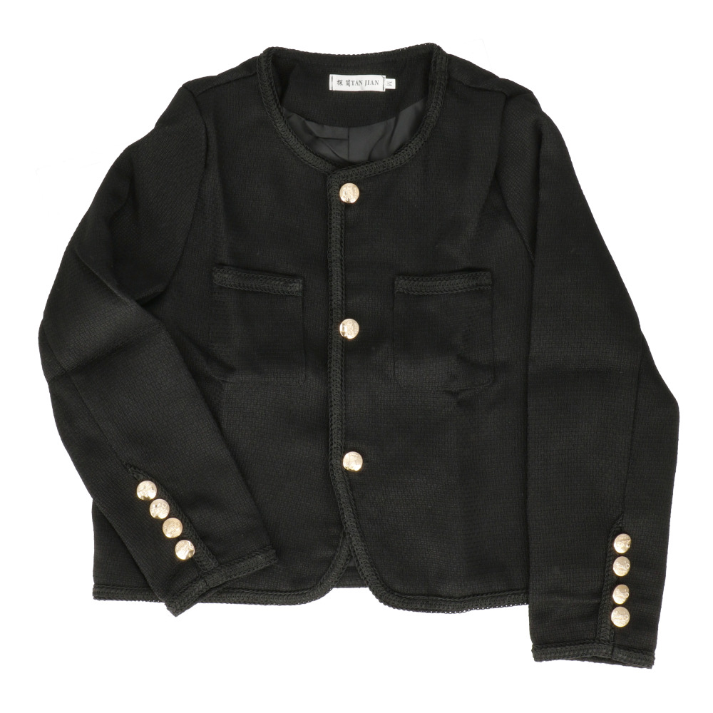 ツイードジャケット ノーカラージャケット レディース 通販