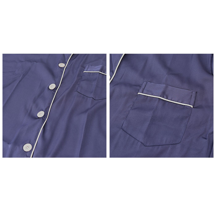 ルームウェア 通販ルームウェア レディース 上下 パジャマ 部屋着 ナイトウェア ウエア 寝間着 寝間き ねまき 長袖 前開き 上下セット ルームウェア | PKG | 08