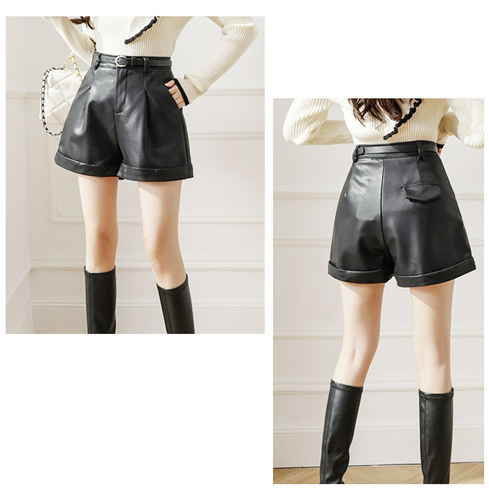 PKG フェイクレザー ショートパンツ レディース 通販 ハーフ PKG フェイクレザー ショートパンツ レディース 通販 ハーフ